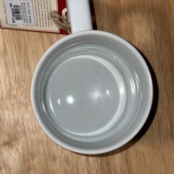 Pottery Barn Winter Village Ceramic Coffee Cocoa Mug Christmas Large 12oz NEW - Picture 7 of 9